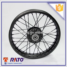 Hot sale China exporter black 16" disc-brake motorcycle spoke wheel